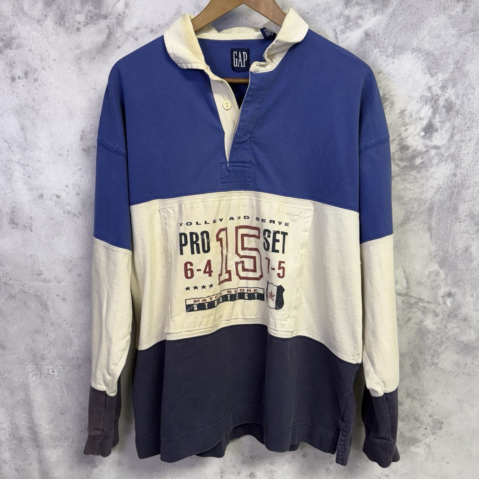 Gap × Palace Palace x GAP Rugby Shirt | Grailed