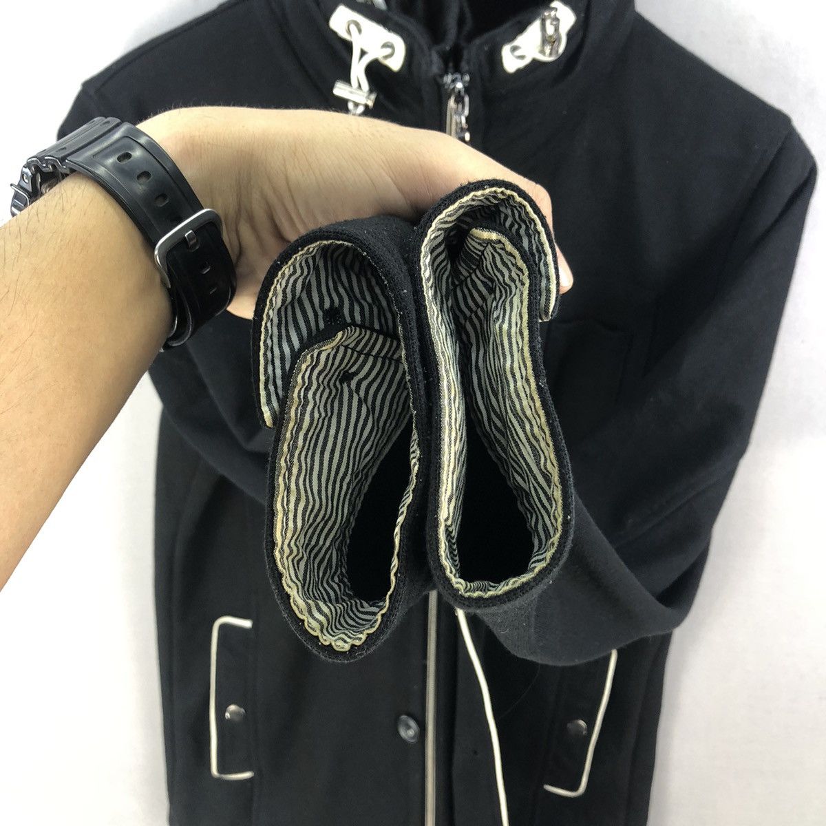 semanticdesign Semantic Design Japan Punk Gothic Double Neck Jacket Size S / US 4 / IT 40 - 16 Thumbnail