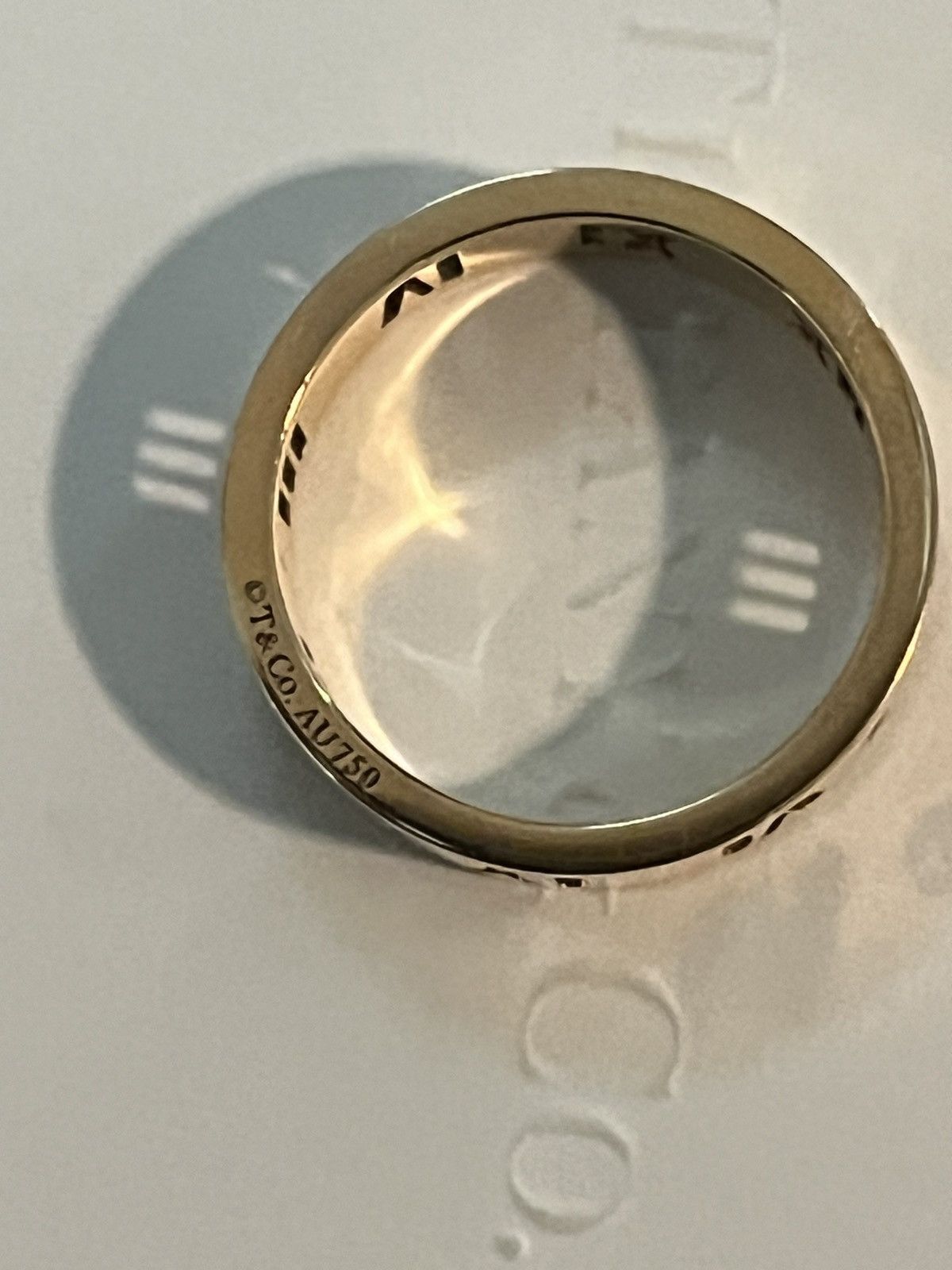 Tiffany & Co. Tiffany Rose Gold Atlas Ring Size ONE SIZE - 10 Thumbnail