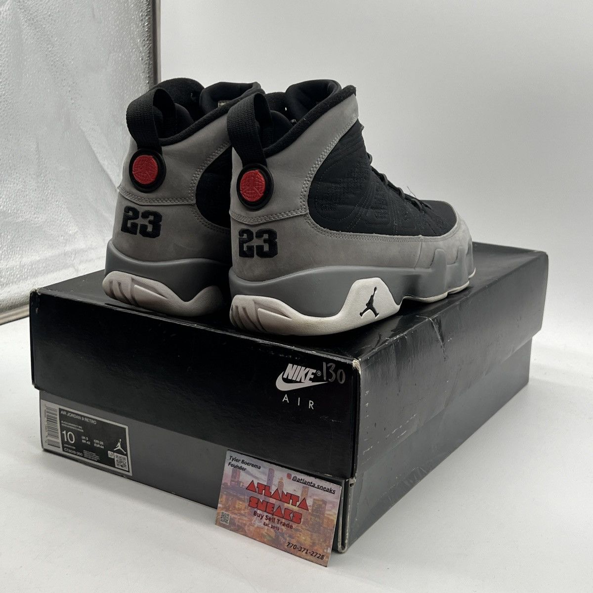 Jordan Brand Air Jordan 9 particle grey Size US 10 / EU 43 - 5 Thumbnail