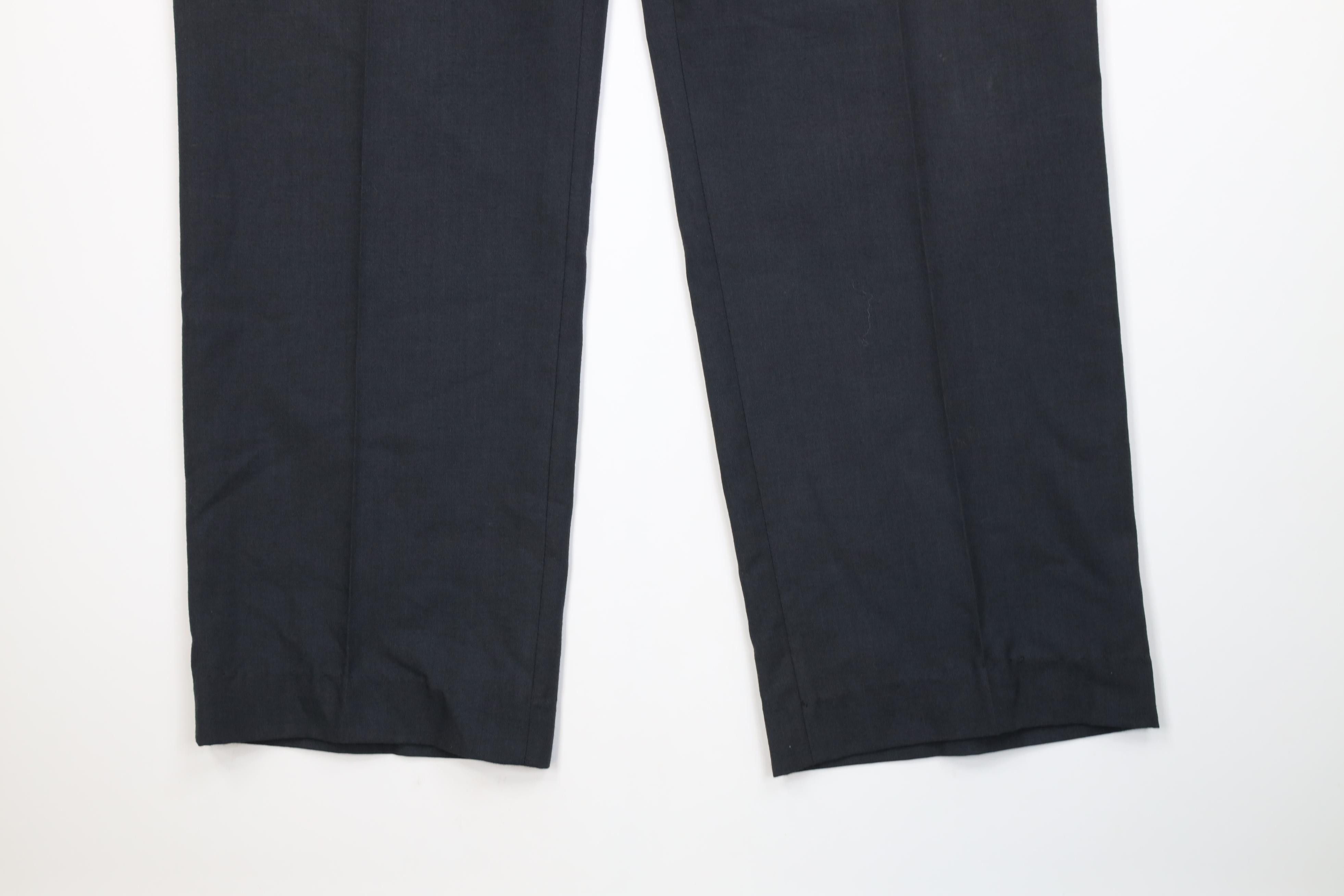 Vintage Vintage 90s Streetwear Blend Knit Wide Leg Chino Pants Size US 38 / EU 54 - 4 Thumbnail