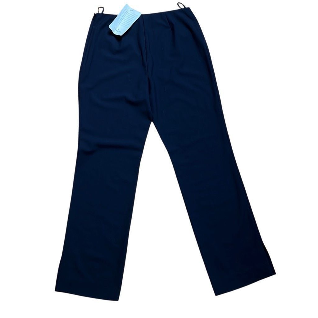 Chanel NWT Chanel Vintage Wool Black Straight Classic Pants 8 10 Size 28" / US 6 / IT 42 - 12 Thumbnail