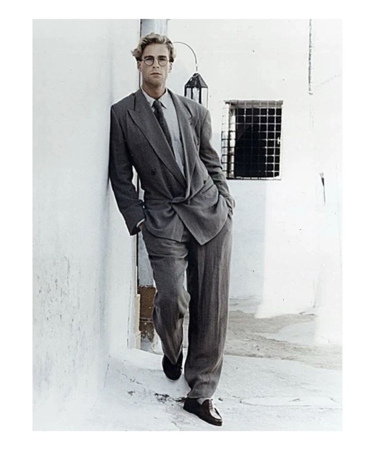 Giorgio Armani 2012 Giorgio Armani Black Label Suit Size 52 (42) Size 42R - 1 Thumbnail