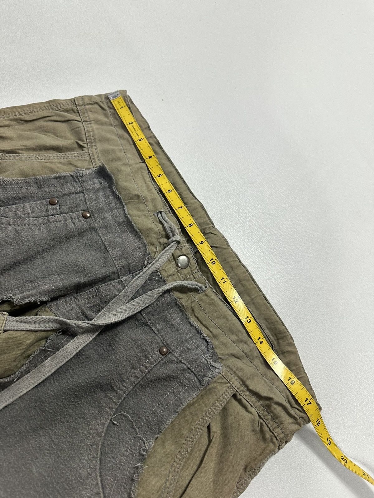Japanese Brand Toughjeansmith Nice hybrid Pants low rise drawstring waist Size US 29 - 12 Thumbnail