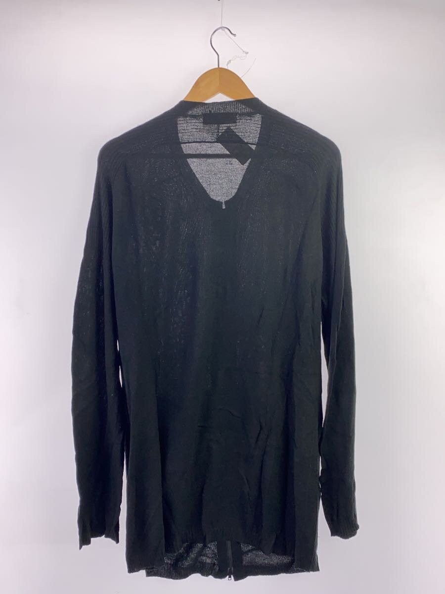 Yohji Yamamoto Archive Pour Homme Zip Up Knit Cardigan Sweater Size US L / EU 52-54 / 3 - 2 Thumbnail