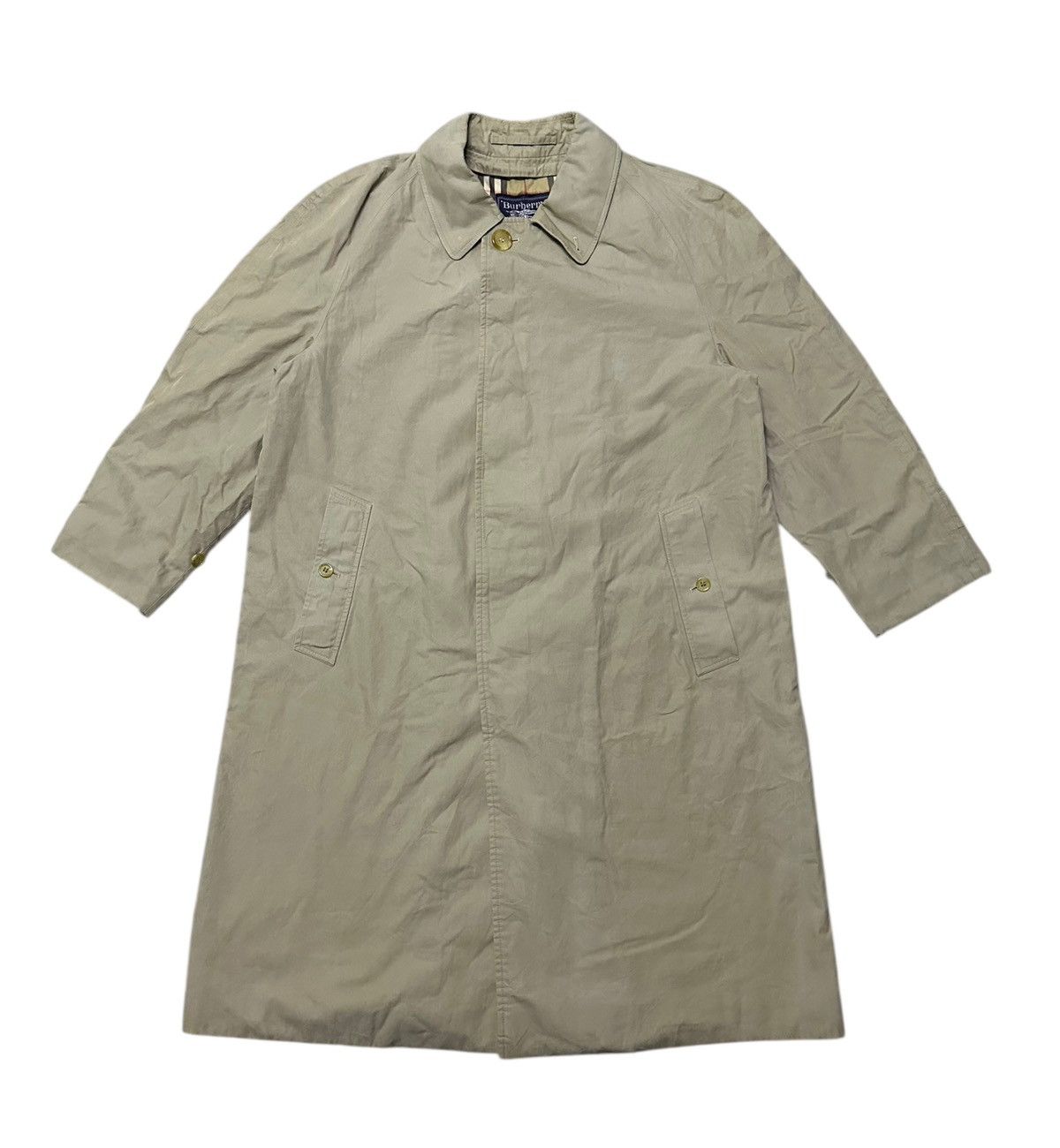 Burberry Burberrys nova checked long coat specially made for maruzen Size US L / EU 52-54 / 3 - 8 Thumbnail