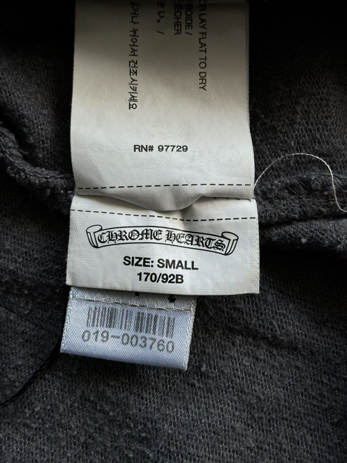 Chrome Hearts 2000s Chrome Hearts - T-Bar Script - Zip Hoodie Size US L / EU 52-54 / 3 - 16 Thumbnail