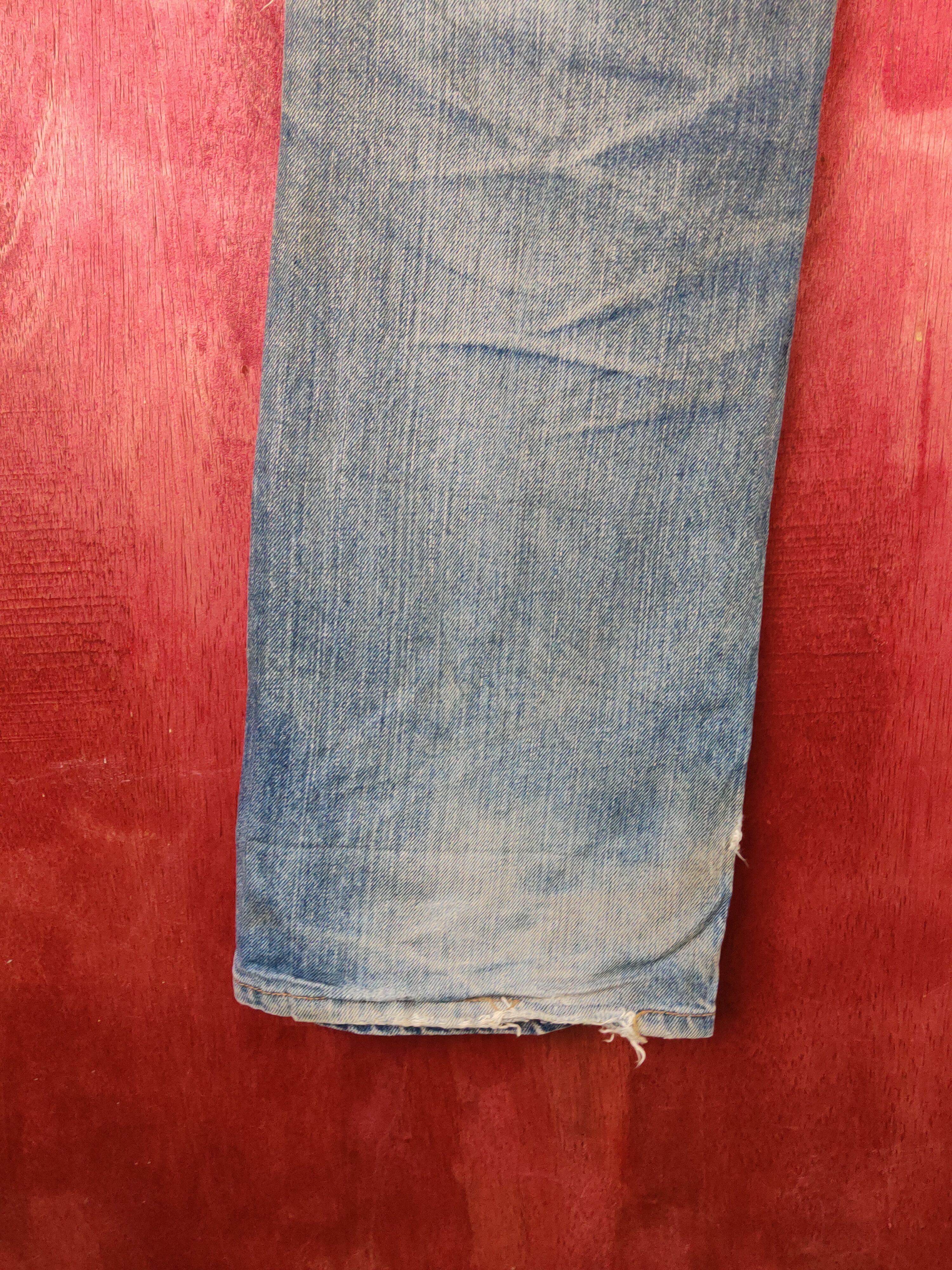 Gap Gap Dark Blue Faded Distressed Ripped Jeans #S2244 Size US 33 - 10 Thumbnail