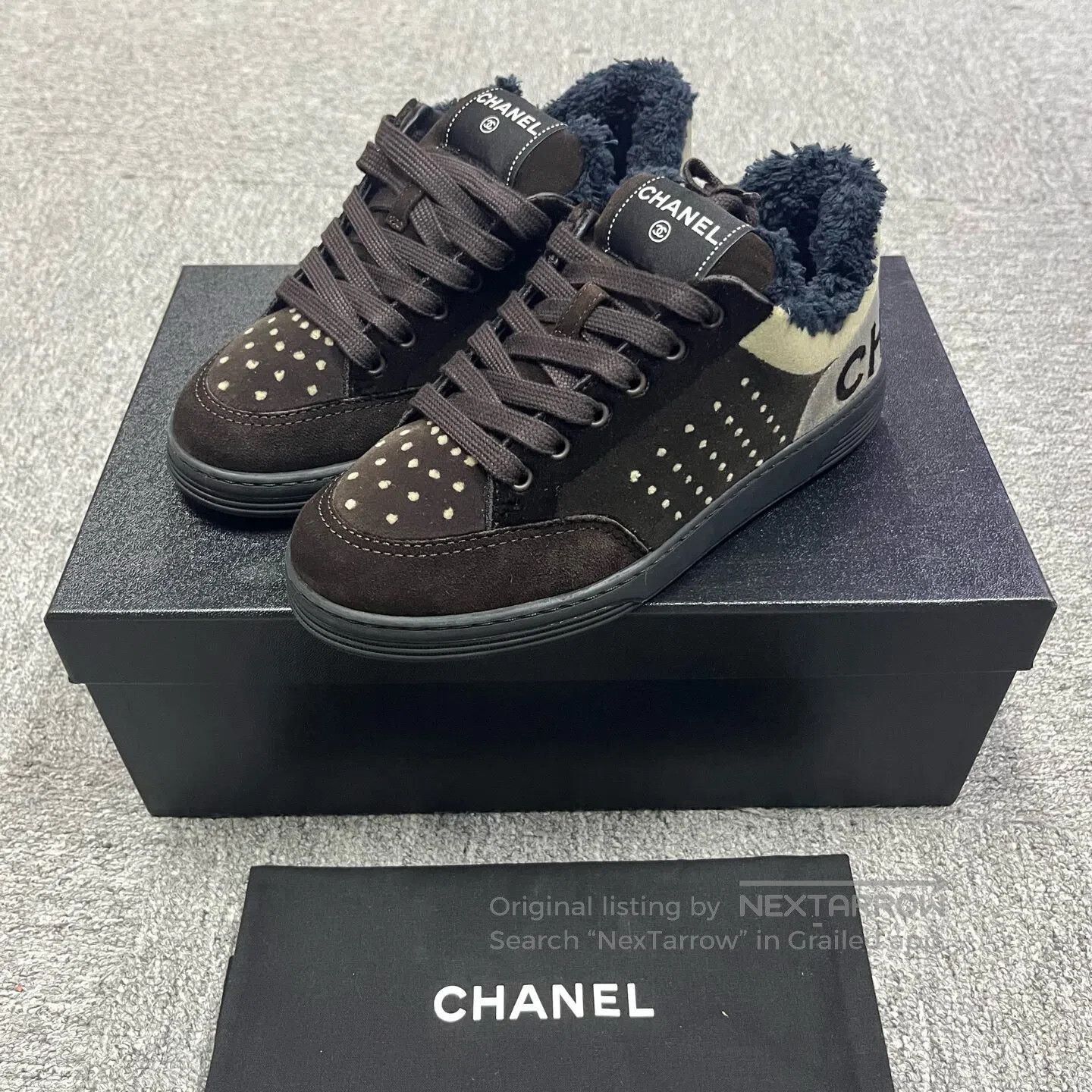 Chanel Chanel Tiger Skin Multi-Style Sports Low-Top Fashion Sneak Size US 5 / IT 35 - 1 Thumbnail