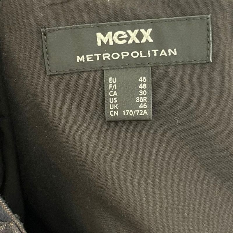 Mexx Mexx | Navy Blue suit Pants Iridescent Gold 36R Fits Like 30 Size US 30 / EU 46 - 8 Thumbnail