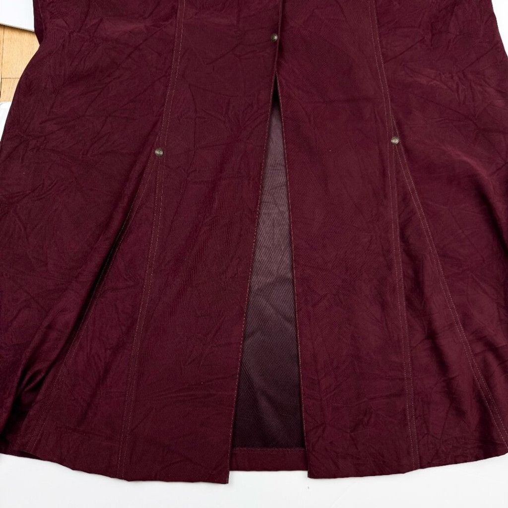 Other MARIE_CLAIRE Western A-line Buttoned Flared Maxi Skirt Sz L Size 37" - 7 Thumbnail