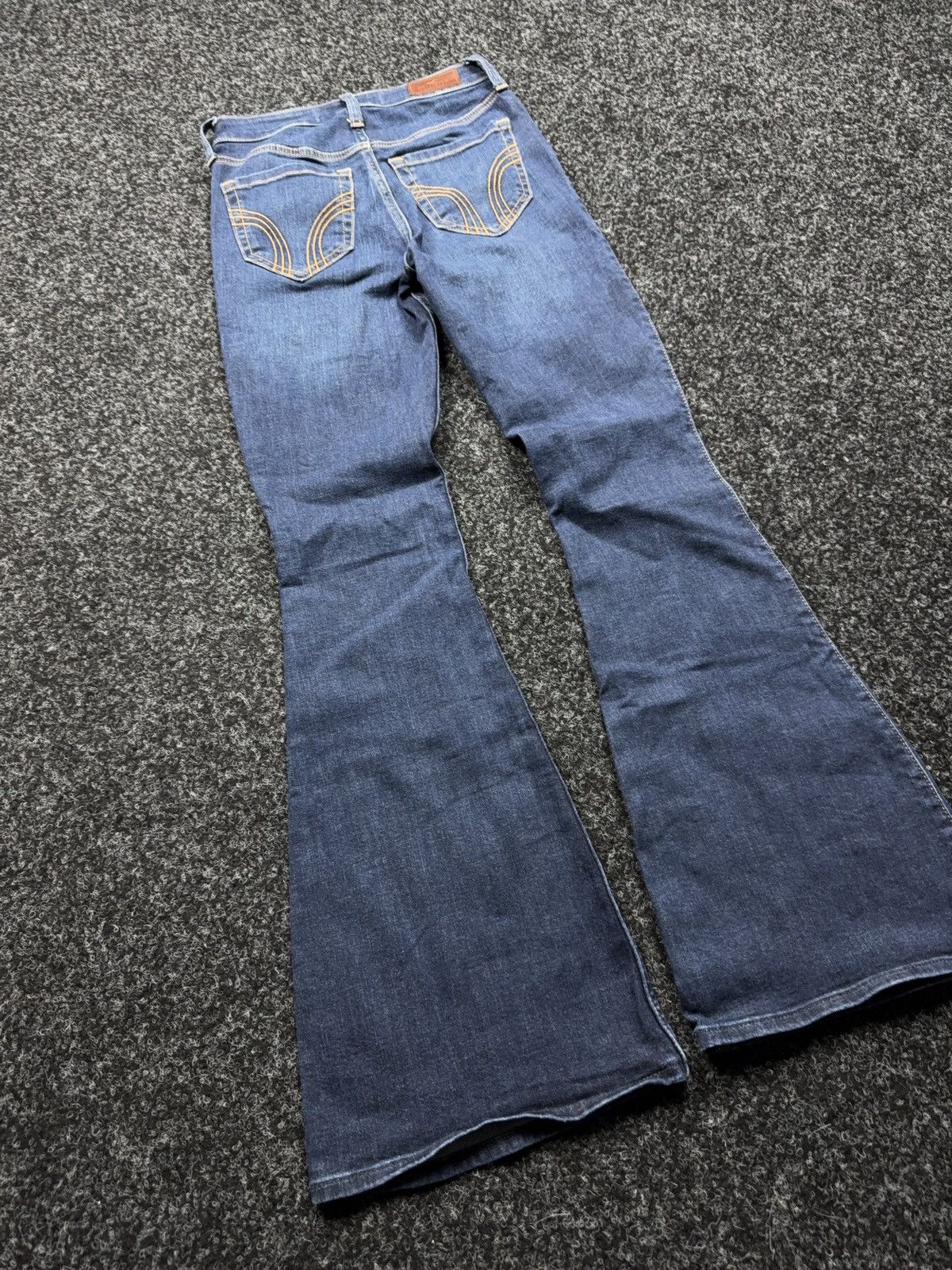 Hollister Hollister Avant Garde Ultra High Rise Flare Denim Jeans W25R Size 25" / US 0 / IT 36 - 11 Thumbnail