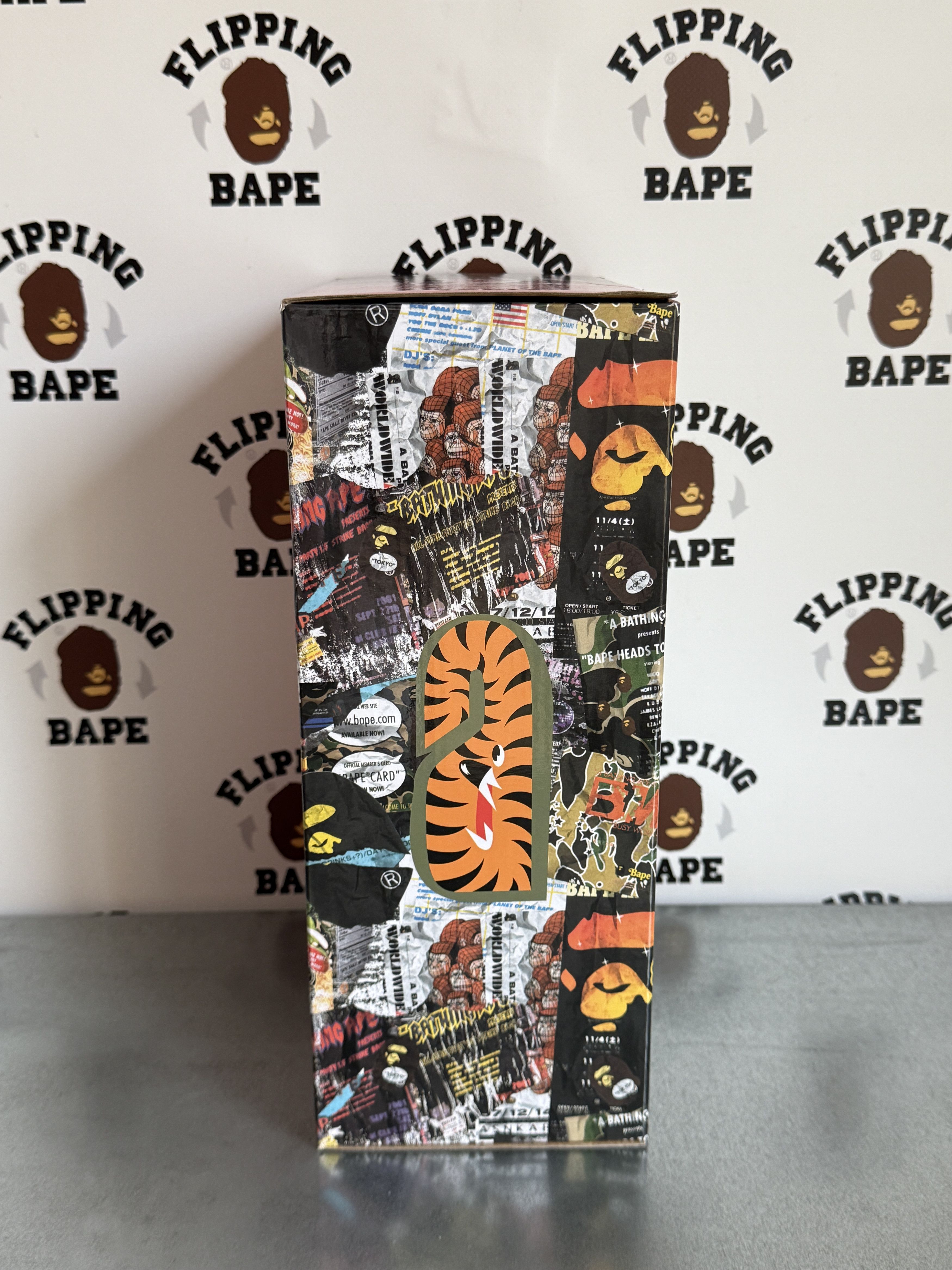 Bape BAPE X MEDICOM LEGACY CAMO SHARK BE@RBRICK 100%&400% Size ONE SIZE - 23 Thumbnail