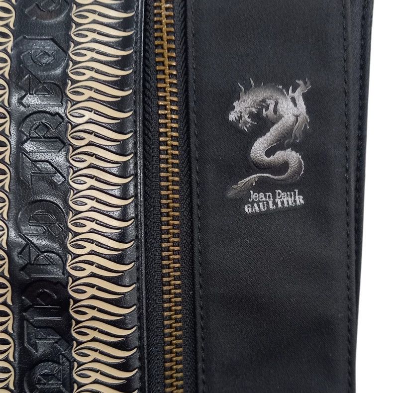 Jean Paul Gaultier Jean paul gaultierZipper dragon pattern shoulder bag 2503-N Size ONE SIZE - 8 Thumbnail