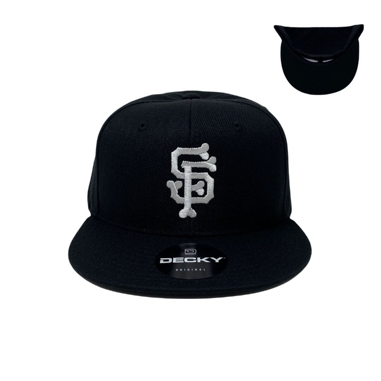 Other San Francisco Bones Snapback Hat All Black Size ONE SIZE - 1 Thumbnail