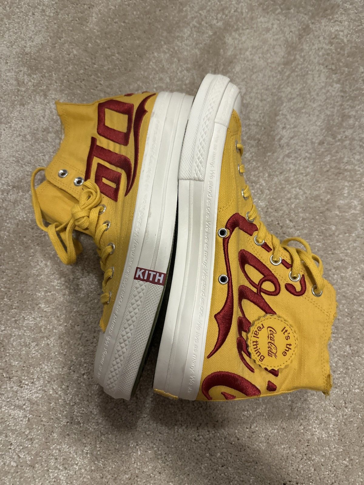 Coca Cola × Converse × Kith Kith x Coca Cola x Converse Chuck Taylor All Star 70 Hi Size US 12 / EU 45 - 1 Thumbnail