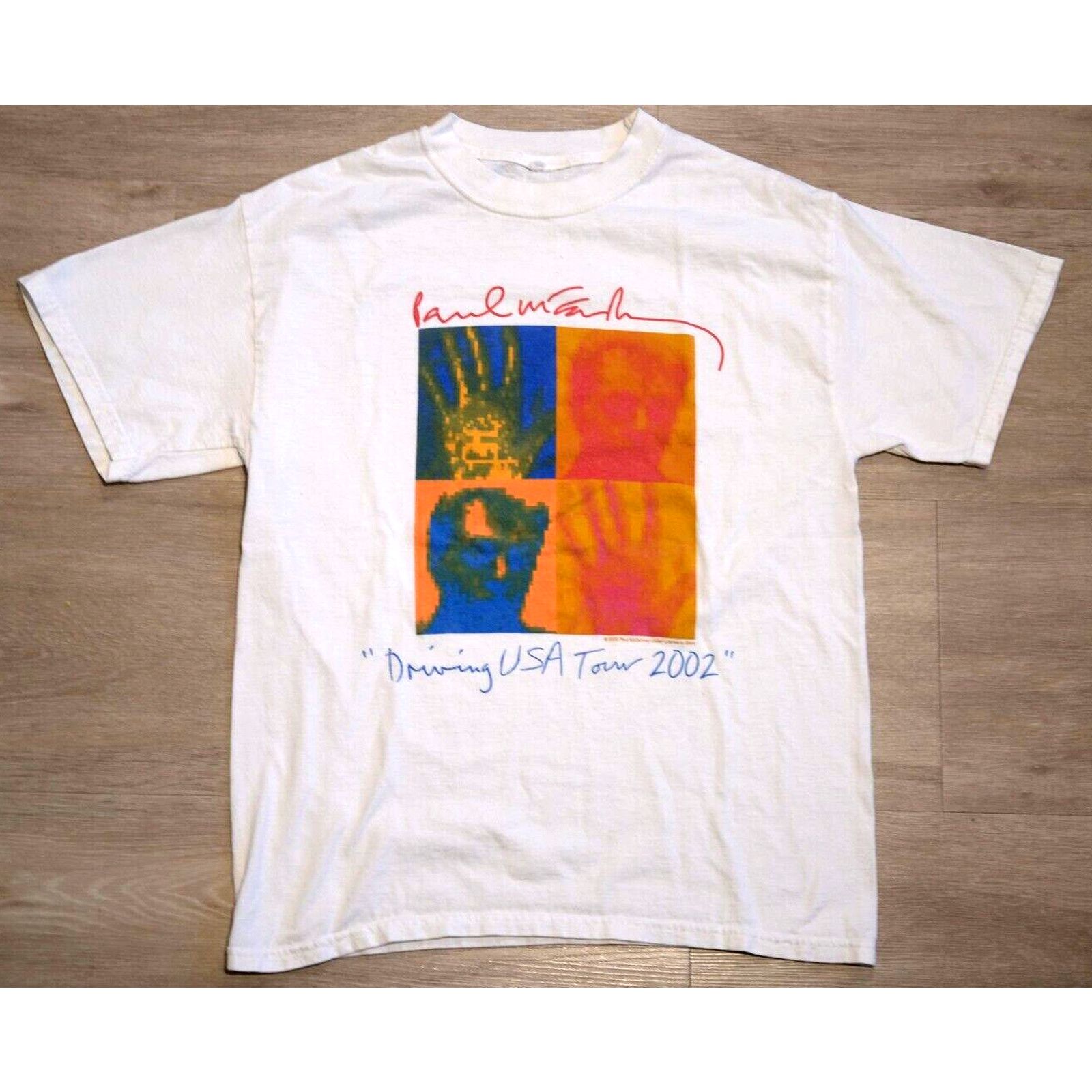 Other Vintage 2002 Paul McCartney Driving USA Tour Shirt Large Art Size US L / EU 52-54 / 3 - 1 Thumbnail