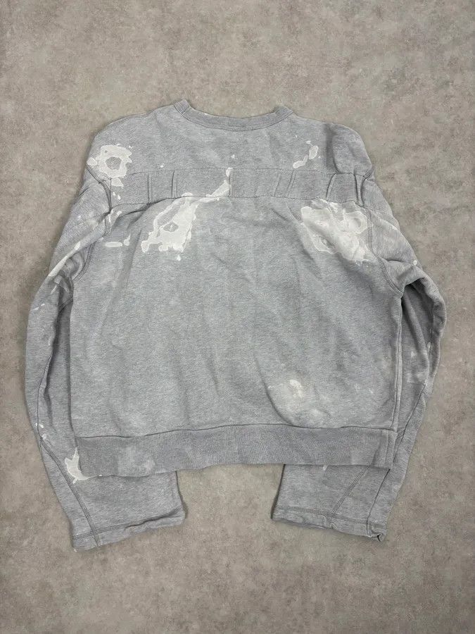 Dries Van Noten Dries Van Noten Oversized Grey Abstract Sweater Size US M / EU 48-50 / 2 - 6 Thumbnail