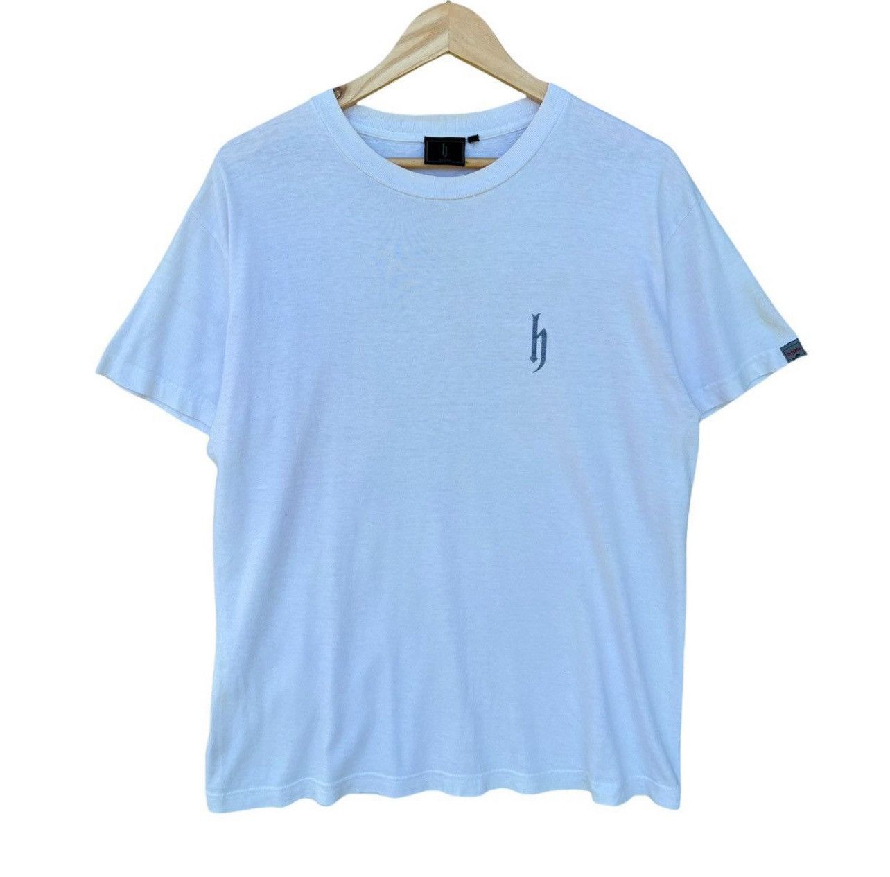 Japanese Brand × Vintage Dj Honda Big Logo White Tee Large Size US L / EU 52-54 / 3 - 2 Thumbnail
