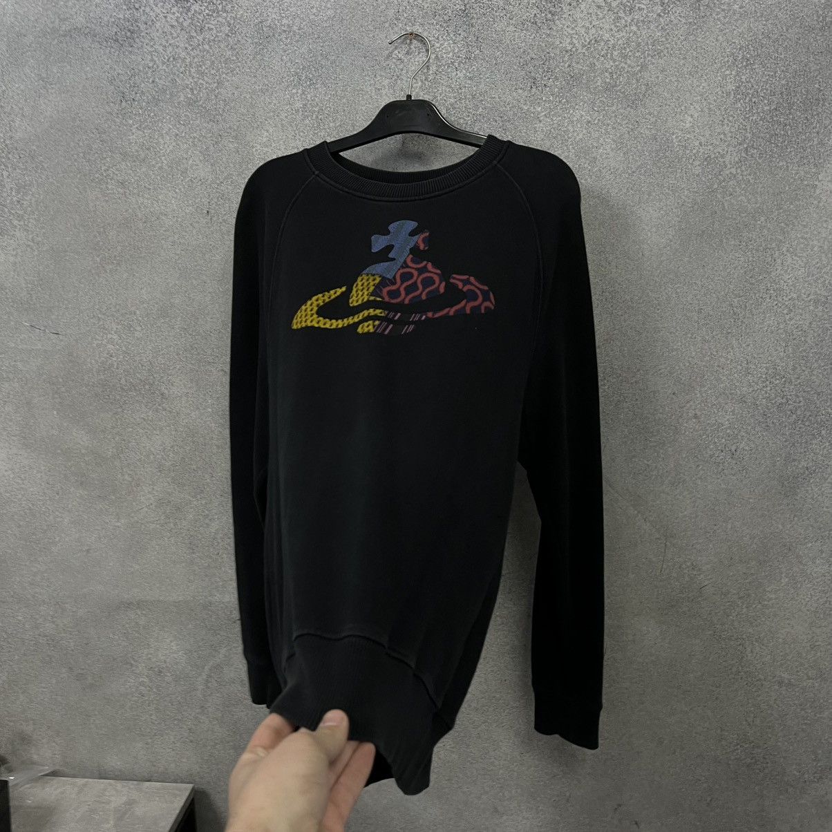 Vivienne Westwood Vintage Vivienne Westwood Sweatshirt Big Logo Orb Pullover Size US XS / EU 42 / 0 - 7 Thumbnail