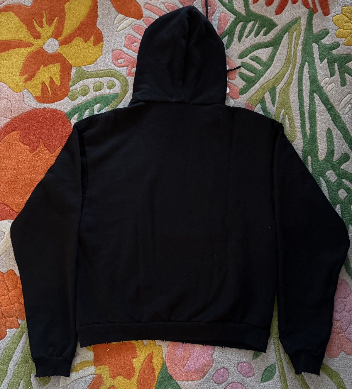 Other Members of the Rage Distressed Hoodie in Black - SIZE SMALL Size US S / EU 44-46 / 1 - 4 Thumbnail