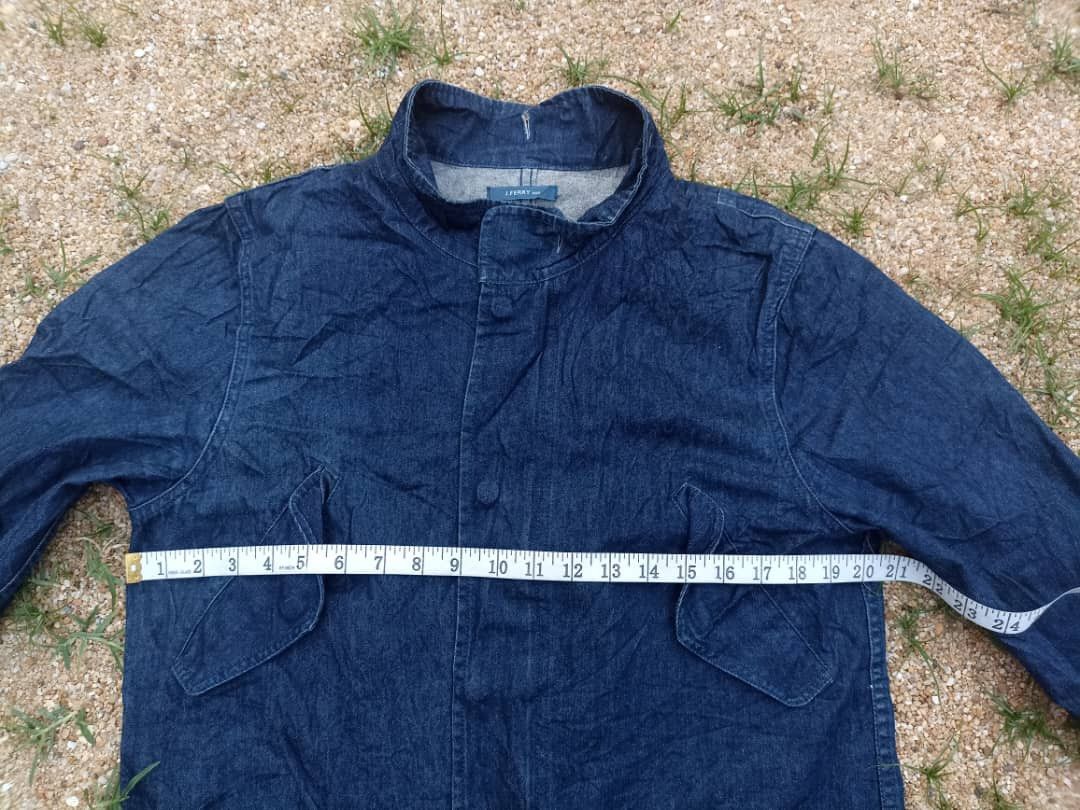 Japanese Brand × Vintage J. JERRY Men Long Denim Jacket Size US M / EU 48-50 / 2 - 13 Thumbnail