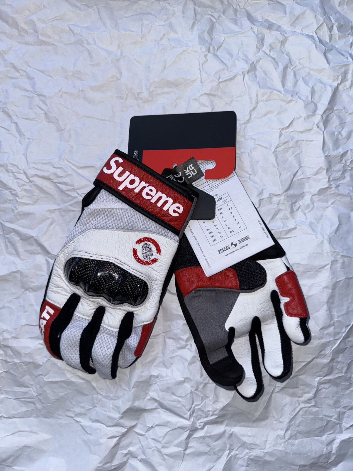 Ducati × Supreme Supreme Ducati C1 Leather Gloves | Grailed