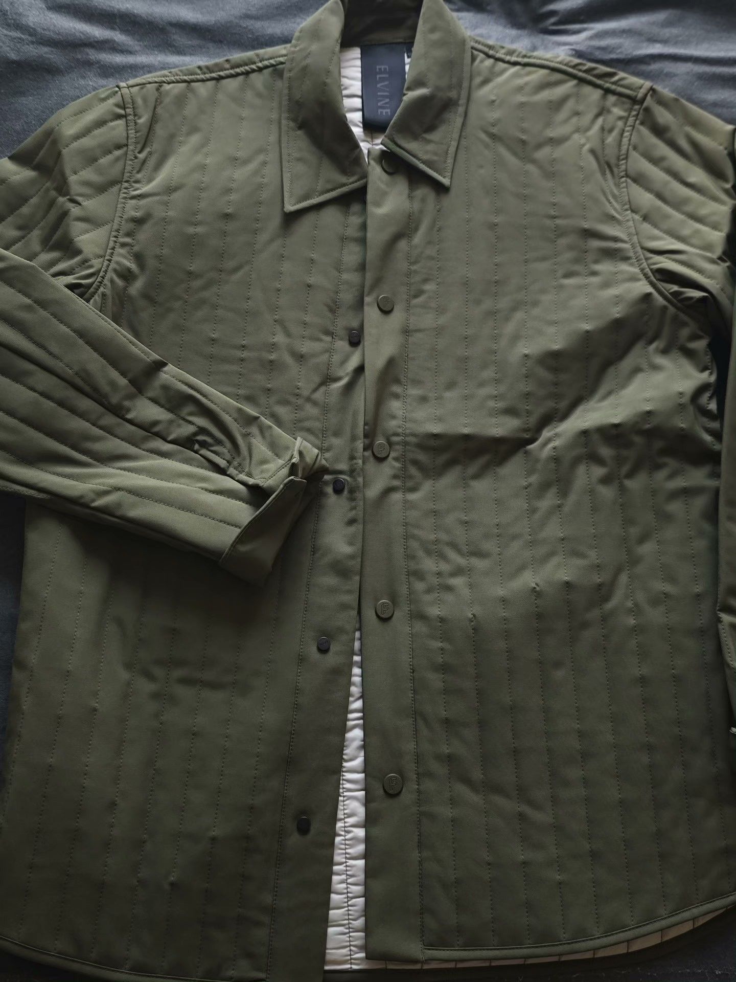 ELVINE ELVINE Military Green Jacket Size US M / EU 48-50 / 2 - 1 Thumbnail