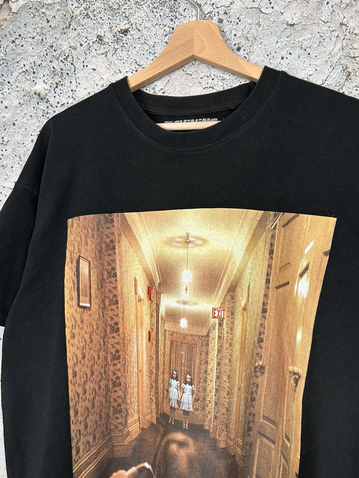 Vintage The Shining Rare Movie Graphic Tee Vintage Streetwear AOP Size US M / EU 48-50 / 2 - 4 Thumbnail