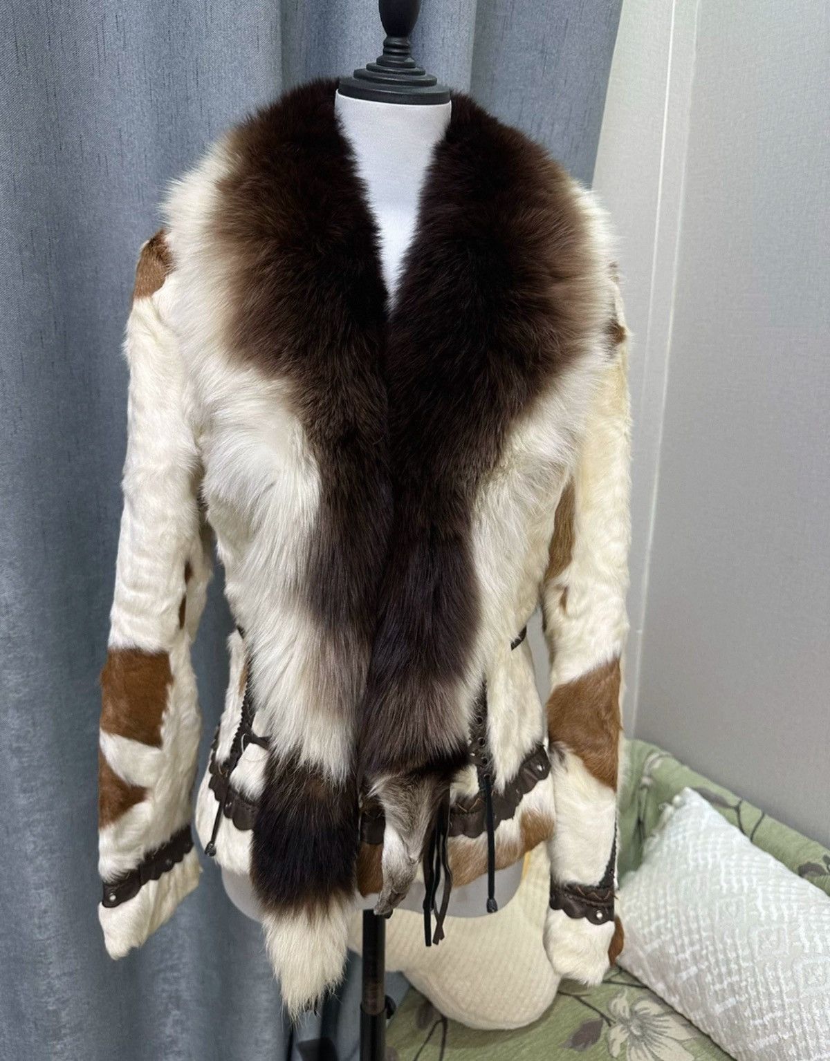 Vintage Vintage Perfect Fox Fur Jacket Size S / US 4 / IT 40 - 1 Thumbnail