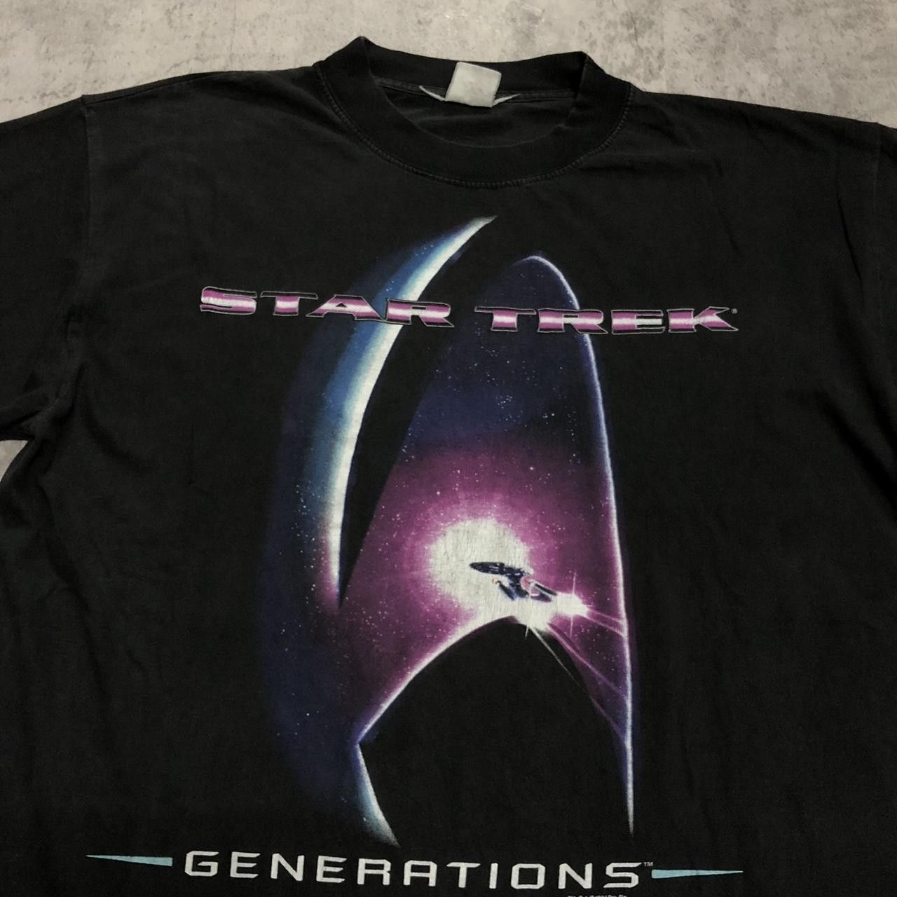 Other 1997 Star Trek Generations movie promo tee #StarTrek tee Size US L / EU 52-54 / 3 - 2 Thumbnail