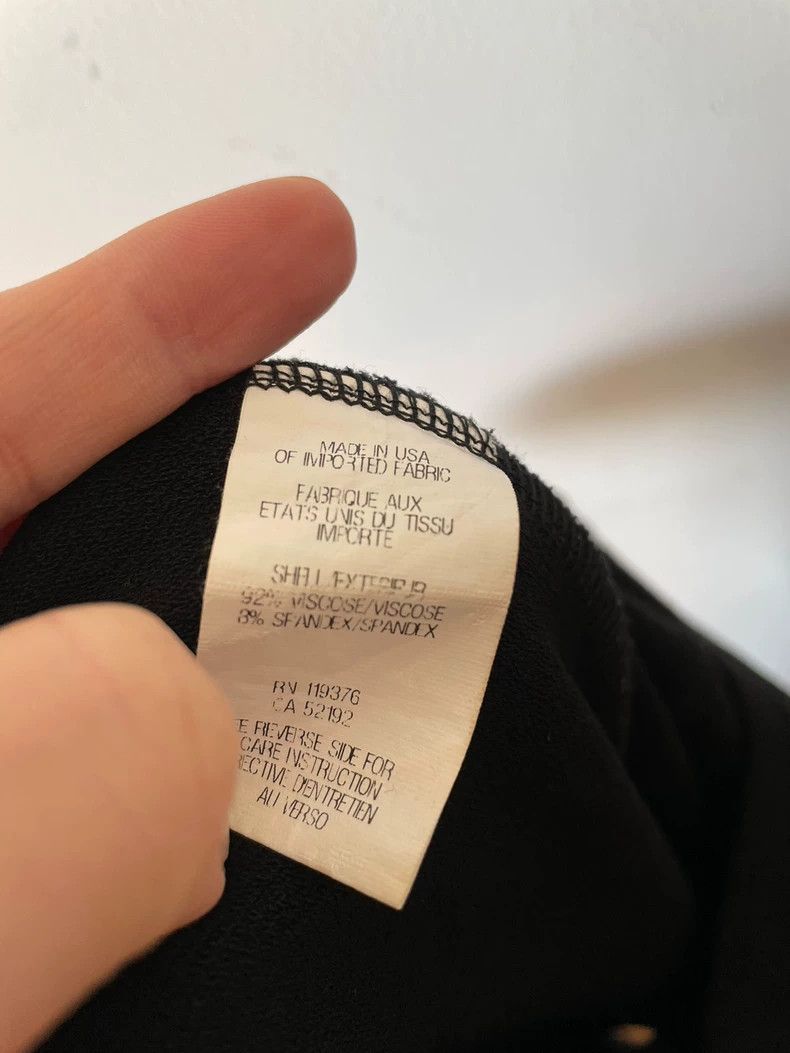 Helmut Lang HELMUT LANG Black lace breathable slim dress Size S / US 4 / IT 40 - 8 Thumbnail