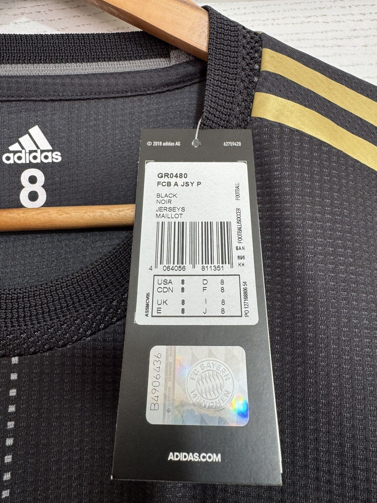 Adidas Bayern Munich 2021-2022 Away Player Issue Soccer Jersey Kit Size US XL / EU 56 / 4 - 9 Thumbnail