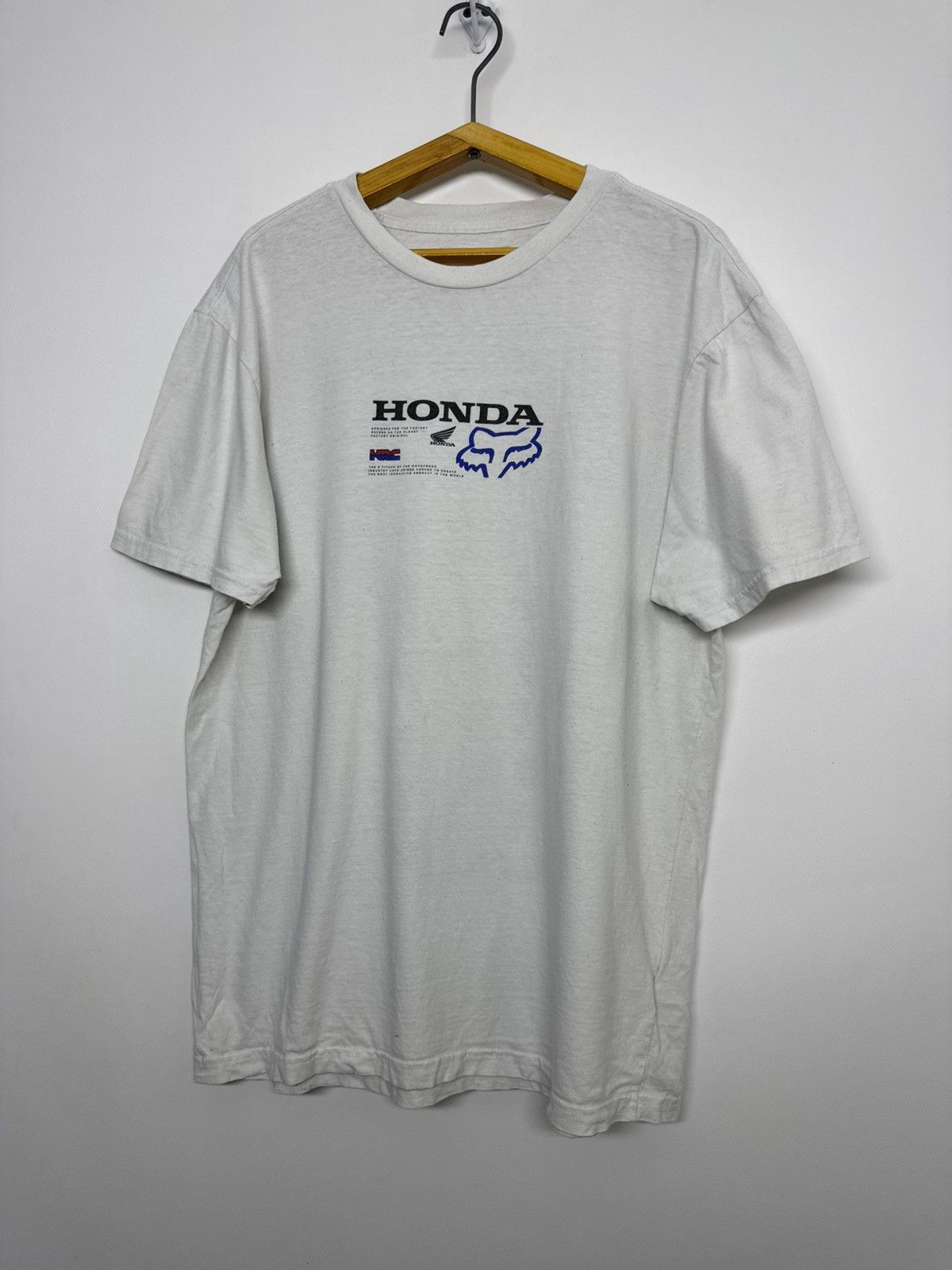 Fox Racing Vintage Y2k Honda Racing Fox T-Shirt 00’s Size US M / EU 48-50 / 2 - 6 Thumbnail