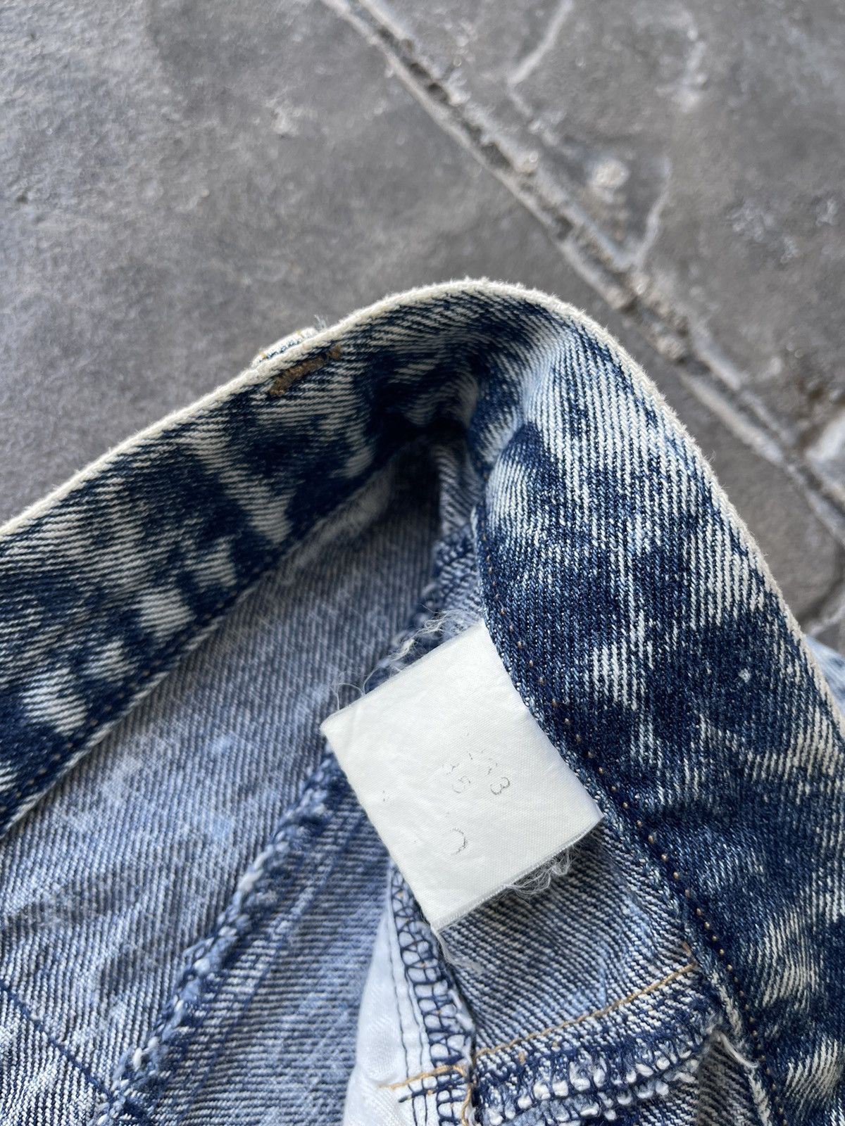 If Six Was Nine JAPAN MADE Fittz Acid Wash Denim Size US 31 - 7 Thumbnail