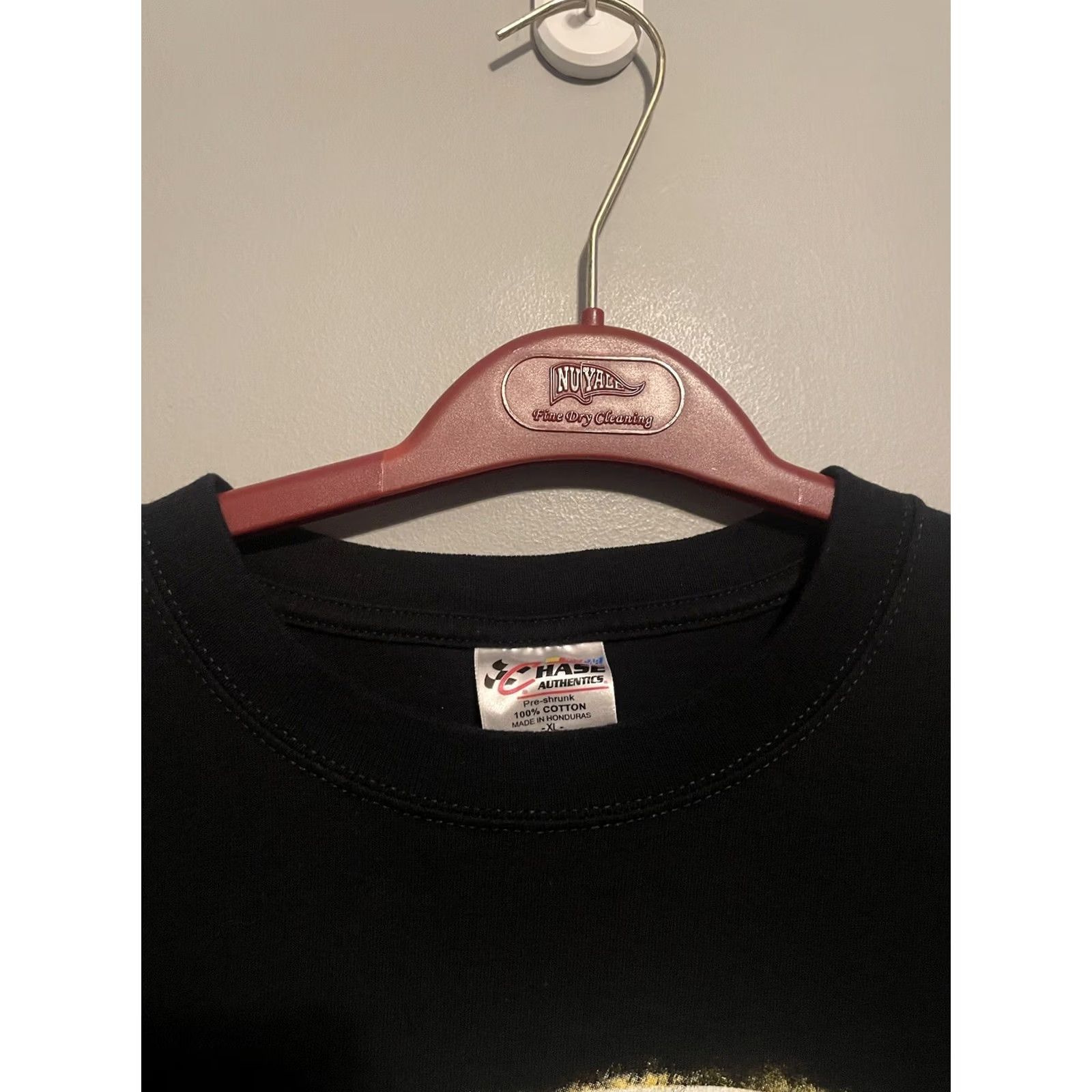 NASCAR Jimmie Johnson NASCAR Men XL T-Shirt 2012 Sprint Cup Series Schedule (E31) Black Graphic Tee Short Sleeve Cotton Round Neck Size US XL / EU 56 / 4 - 3 Thumbnail