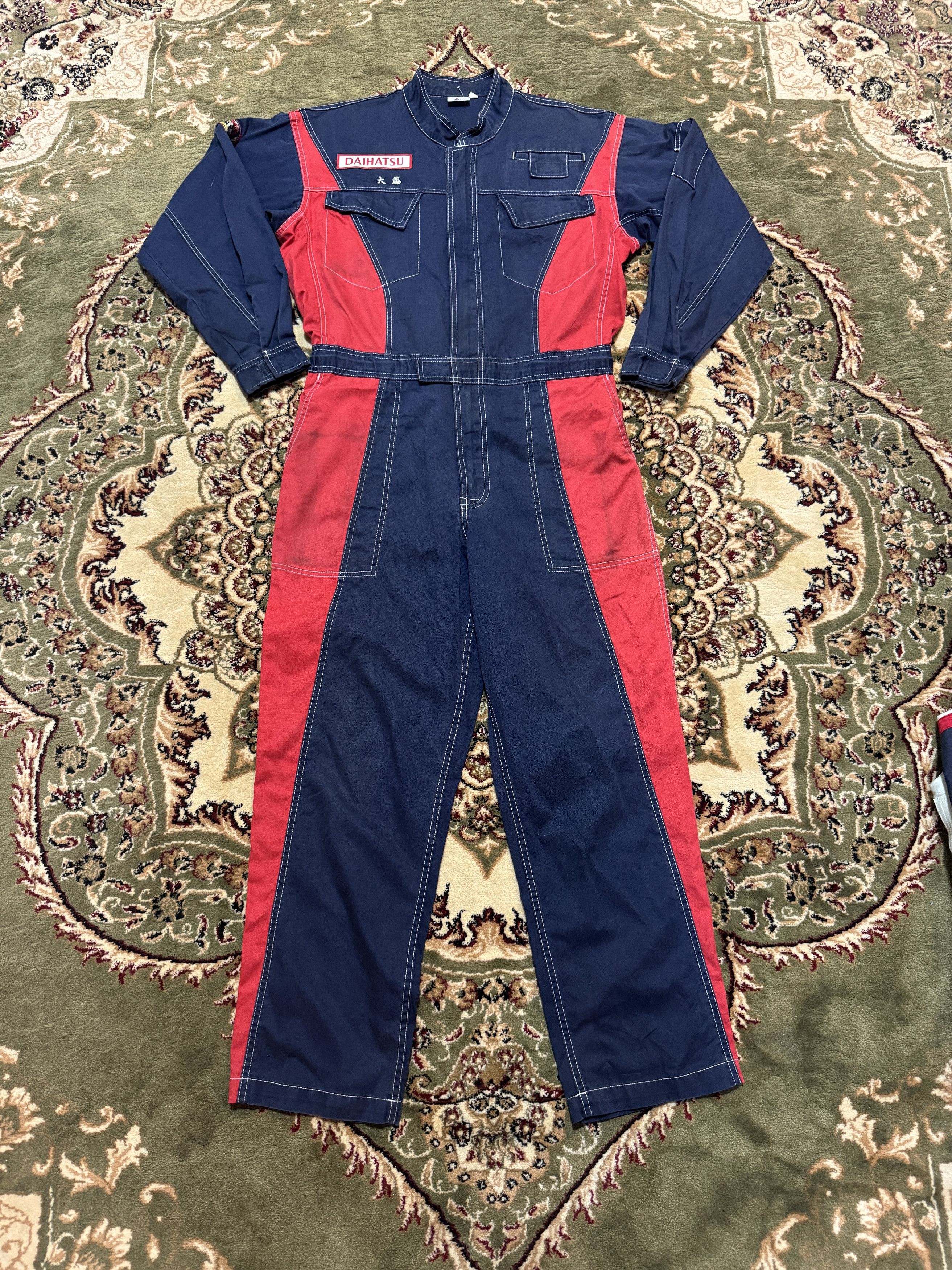 Sports Specialties × Vintage Vintage Daihatsu JDM Racing Mechanic Coveralls Size US 34 / EU 50 - 2 Thumbnail