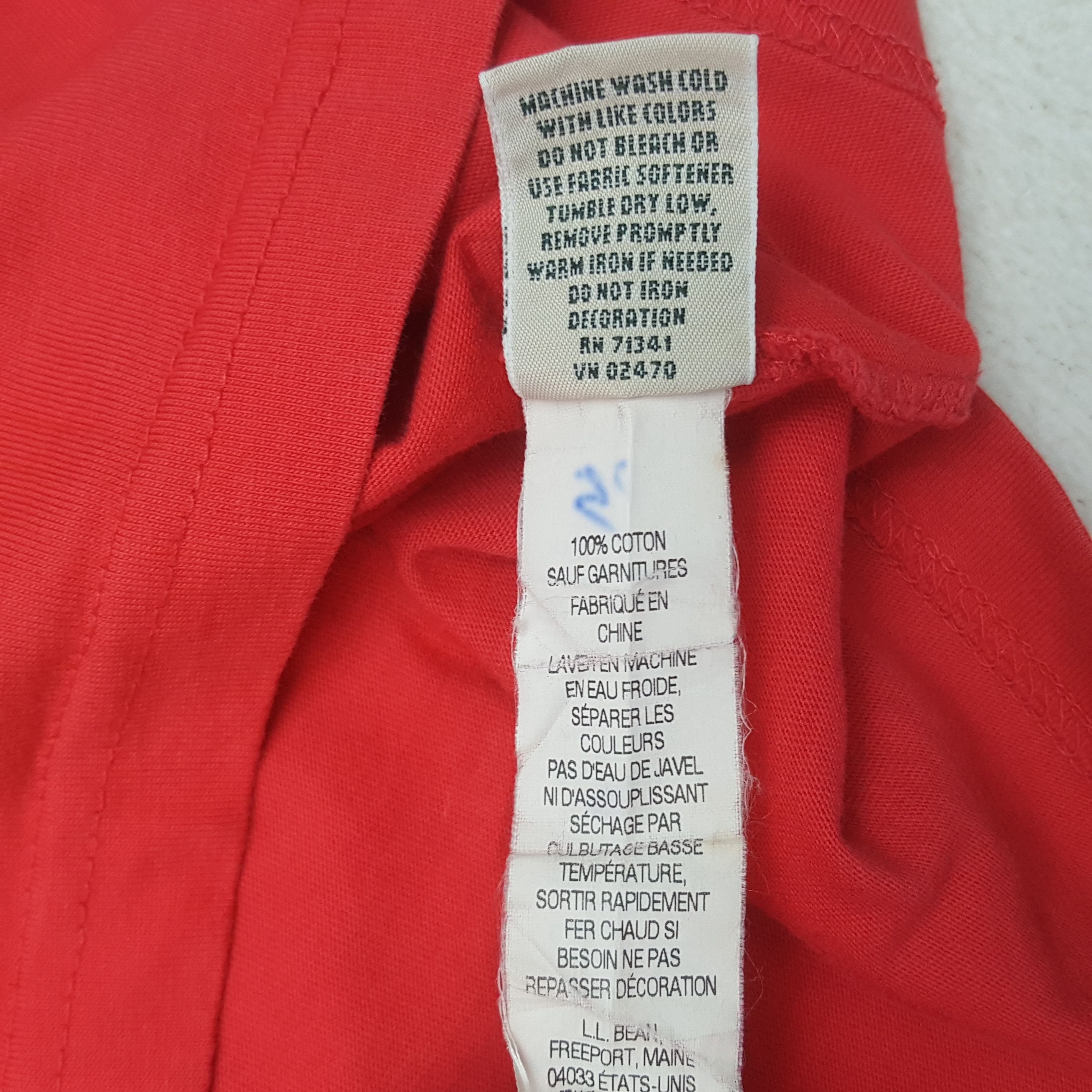 L.L. Bean × Vintage Vintage Since 1912 LL Bean Maine Tshirt Size US L / EU 52-54 / 3 - 8 Thumbnail