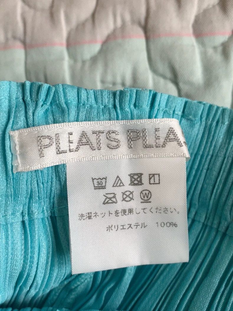 Issey Miyake issey miyake size:3 Blue pleated pants Size 42" / US 20 - 2 Thumbnail