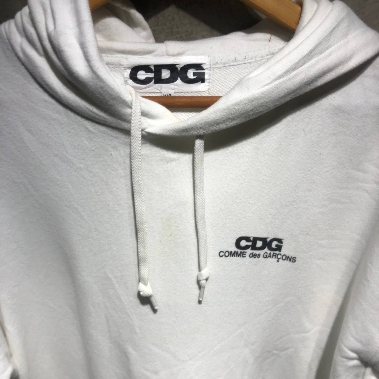 Comme des Garcons Comme Des Garcon CDG small logo pull over hoodie Size US XL / EU 56 / 4 - 9 Thumbnail