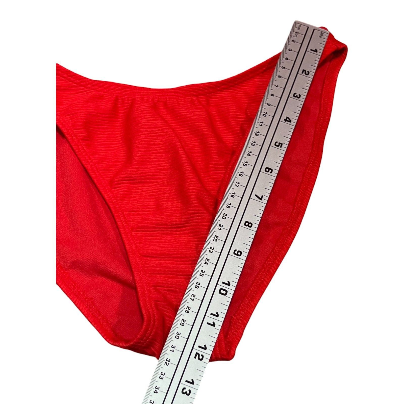 Other Wild fable - Women's Textured High Leg Cheeky Bikini Bottom Size ONE SIZE - 7 Thumbnail