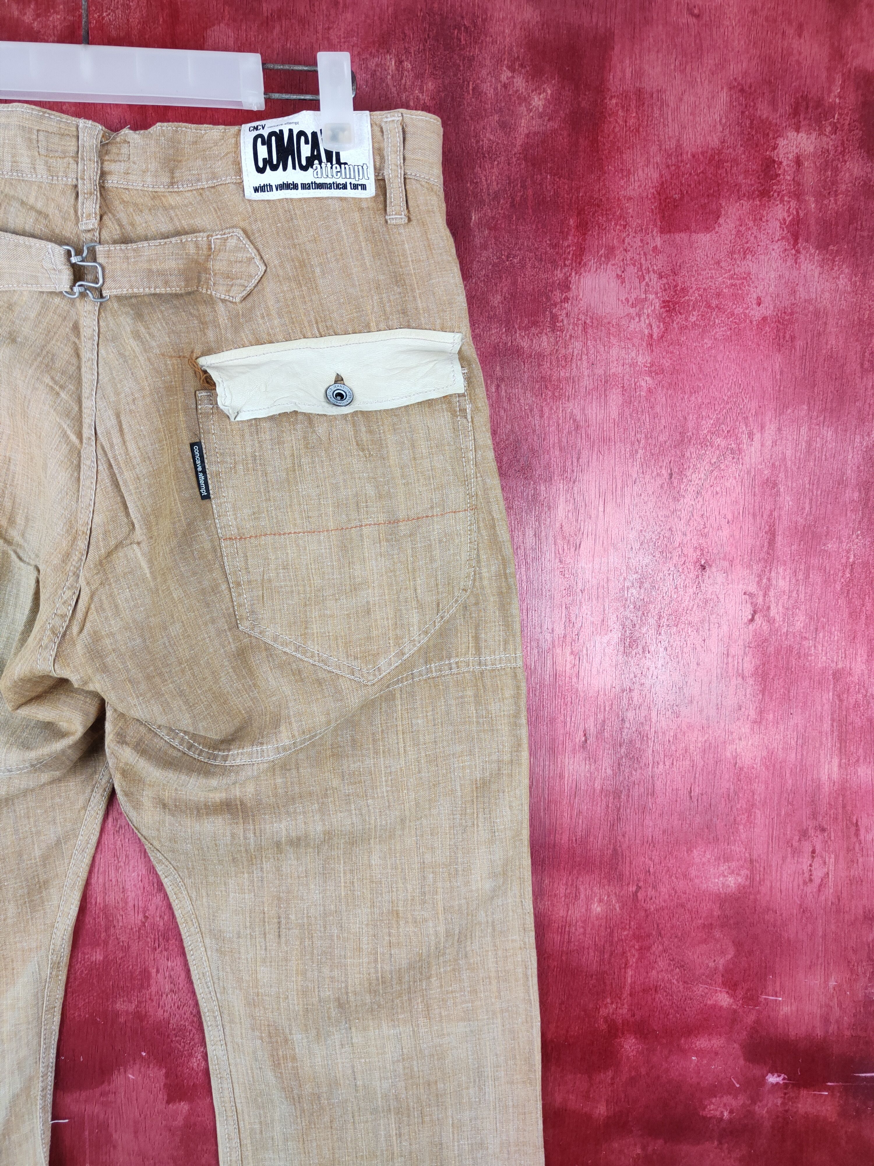 Japanese Brand Concave attempt Brown Multipocket Casual Pants #S1271 Size US 34 / EU 50 - 13 Thumbnail