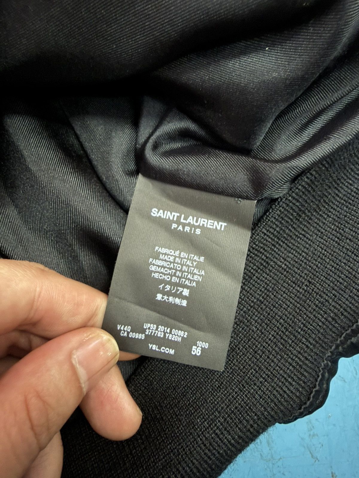 Saint Laurent Paris SAINT LAURENT SS15 VISCOSE NAPOLEON BOMBER Size US XL / EU 56 / 4 - 5 Thumbnail
