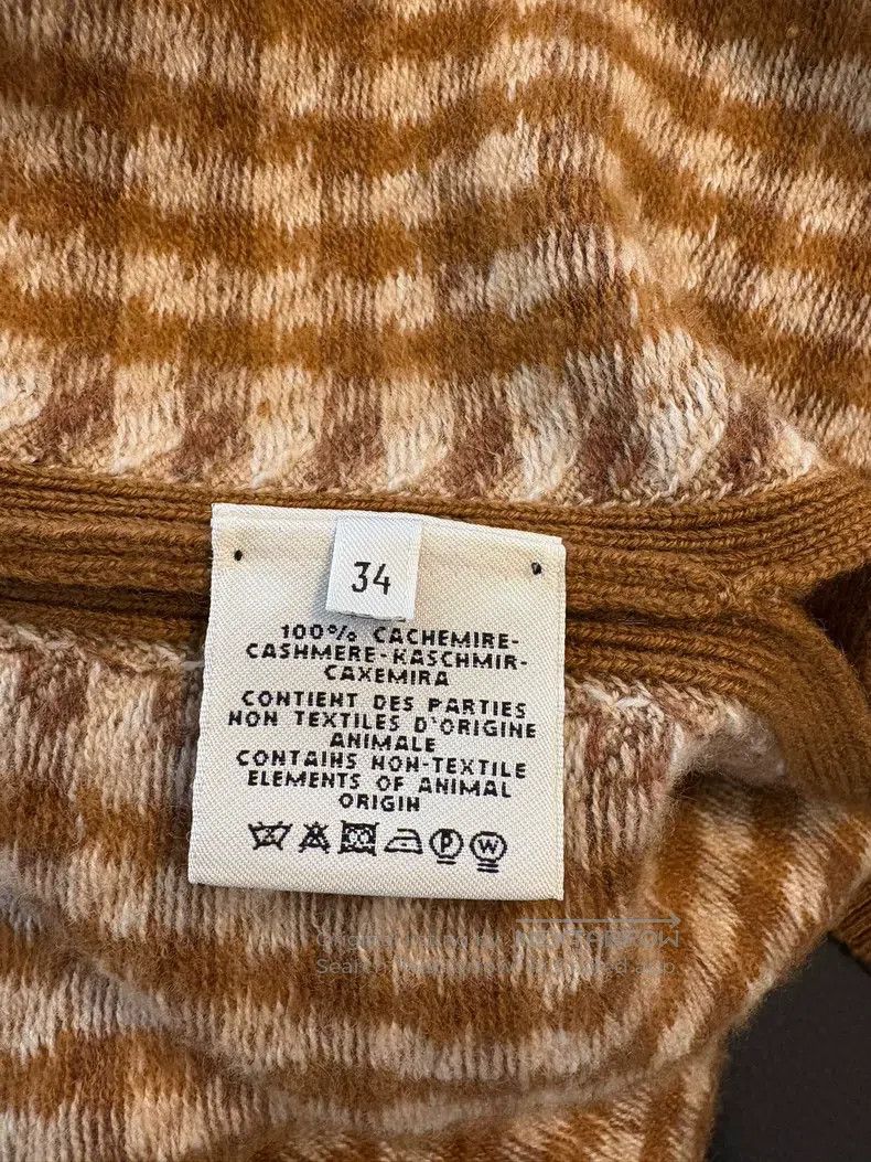 Hermes Hermes Knitted jacket Size XXS / US 00 / IT 34 - 4 Thumbnail
