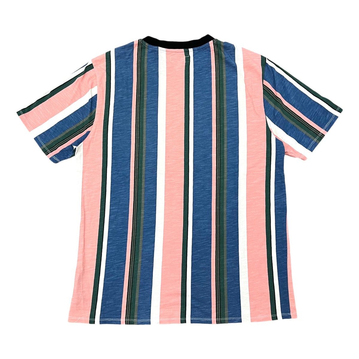 Guess × Vintage Vintage Guess Jeans Los Angeles Spellout Striped T-shirt Size US L / EU 52-54 / 3 - 8 Thumbnail