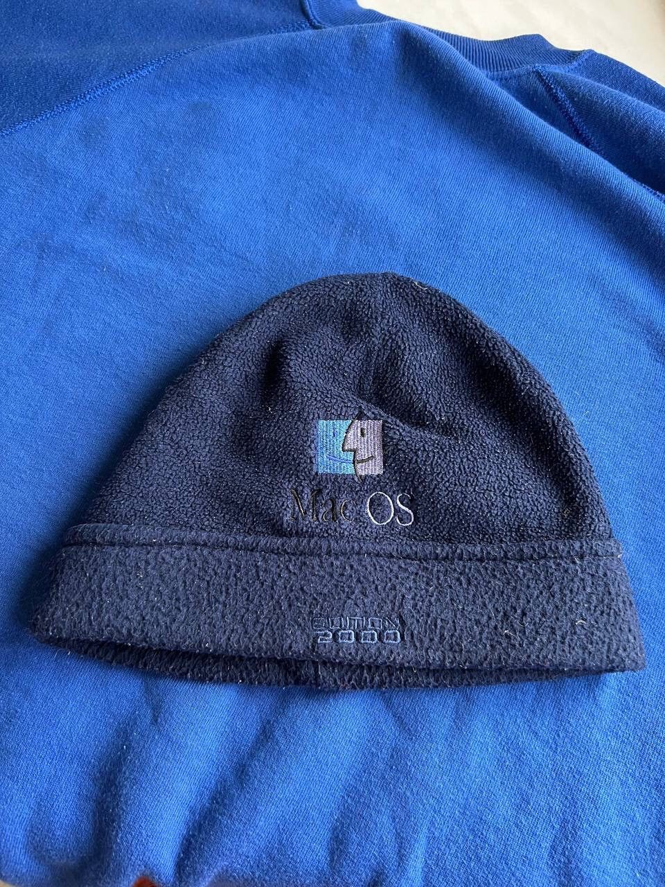 Apple 90s Vintage Apple Computers MAC OS Edition 2000 Beanie Hat Size ONE SIZE - 6 Thumbnail