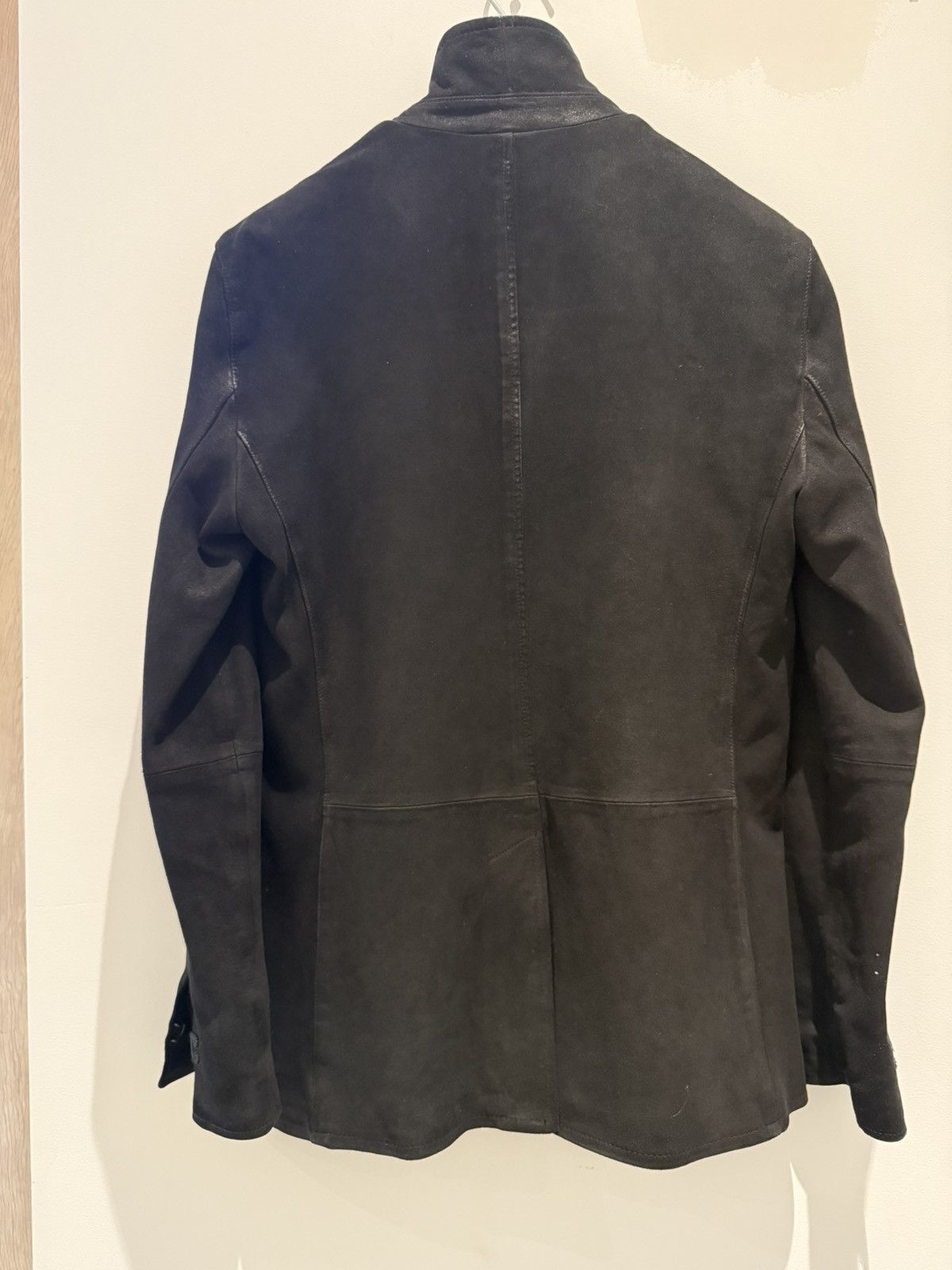 John Varvatos Goat suede hook and bar slim blazer Size US S / EU 44-46 / 1 - 5 Thumbnail