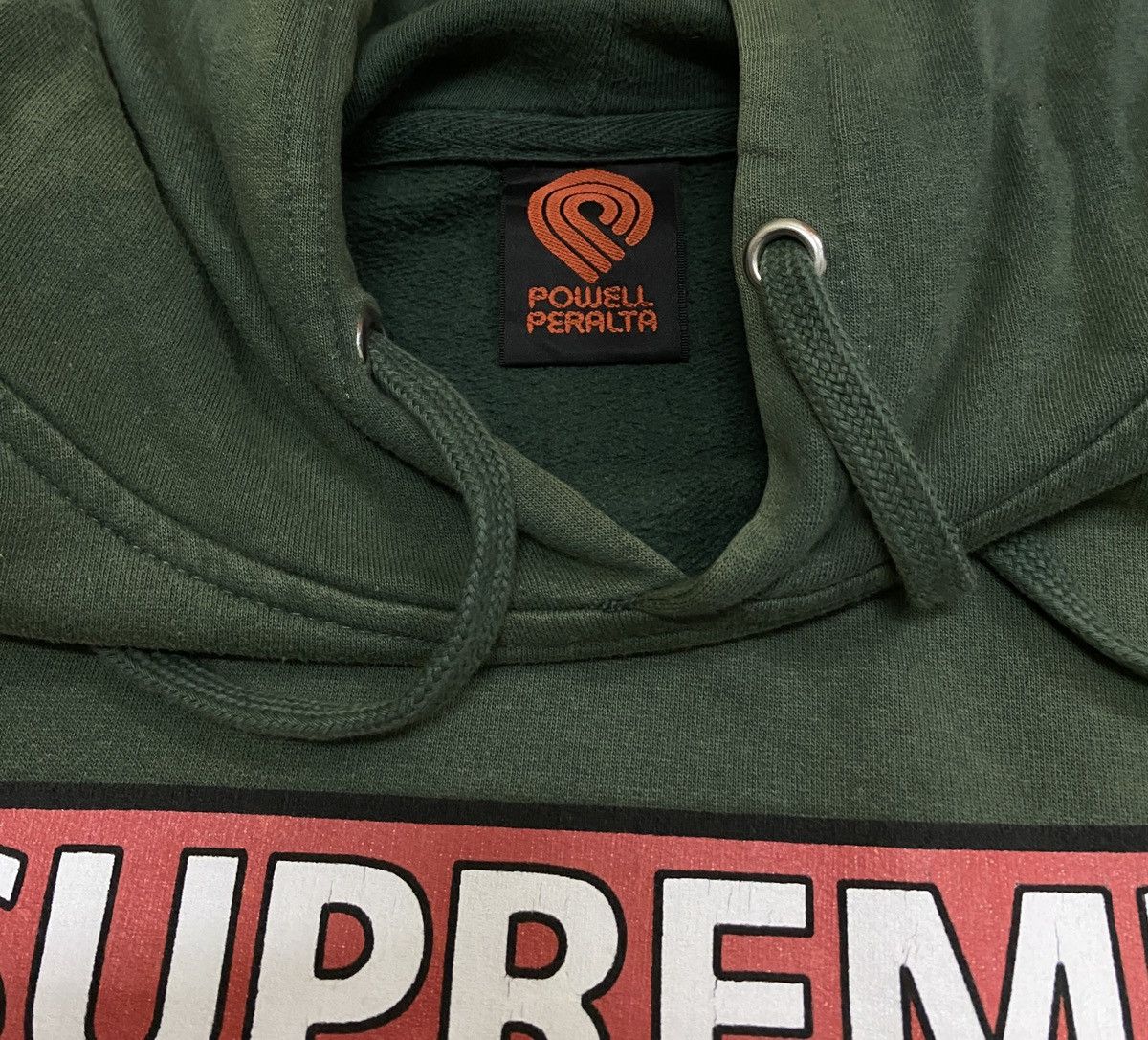 Powell Peralta Rare Vintage Powell Peralta Supreme Sun Faded Hoodie 2000s Size US L / EU 52-54 / 3 - 8 Thumbnail