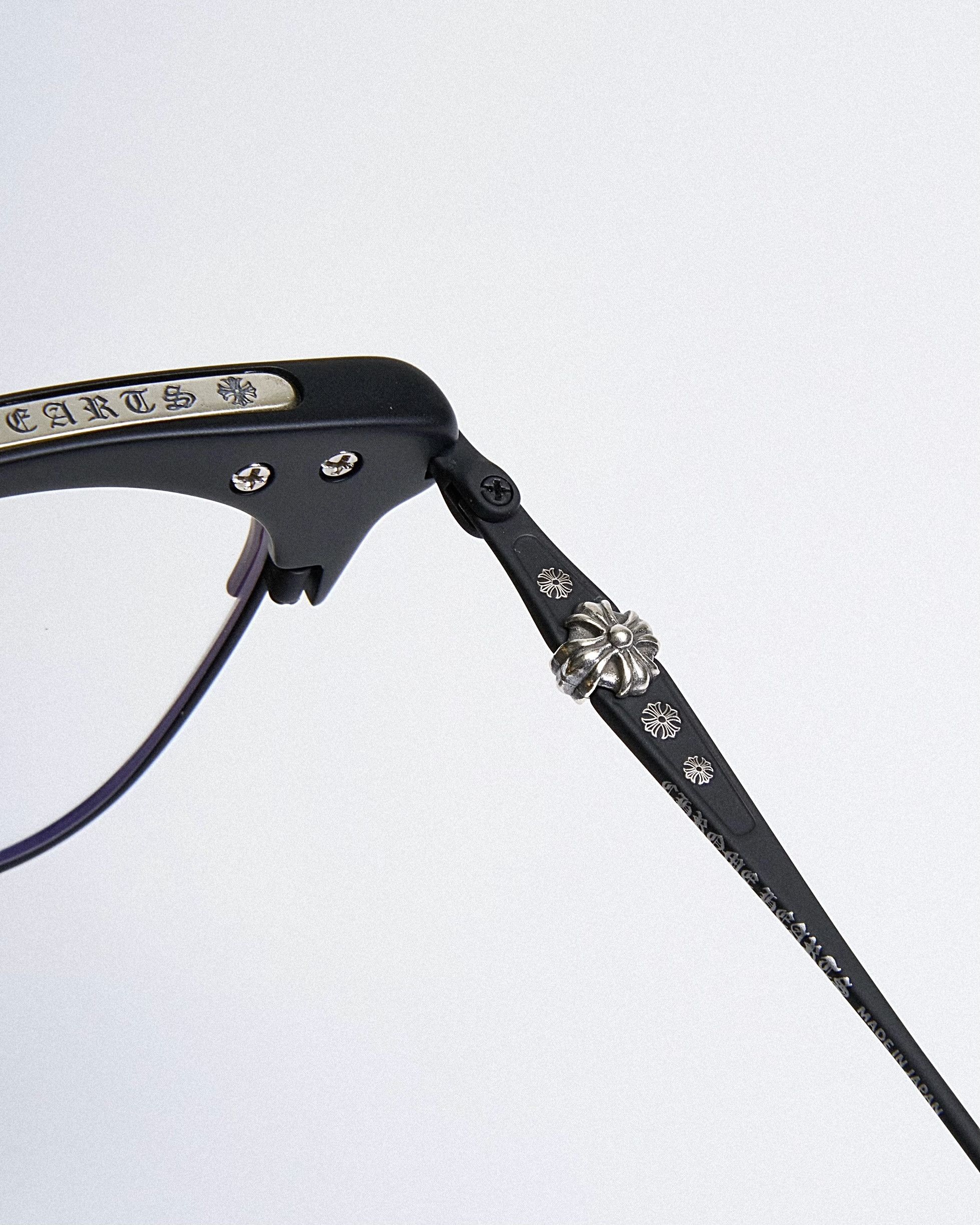 Chrome Hearts CHROME HEARTS SLUNTRADICTION (54) MBK GLASSES Size ONE SIZE - 5 Thumbnail