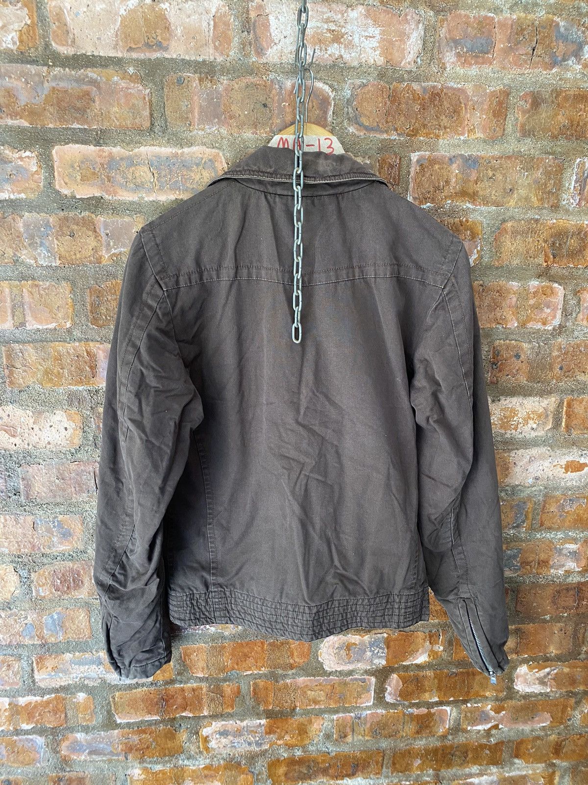 Maison Margiela AW2006 Asymmetrical Cafe racer Double collar Jacket Size US S / EU 44-46 / 1 - 13 Thumbnail